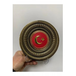 Tabak Türk Bayrağı (Ayaklı) 15cm