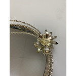 Metal Döküm Aliminyum Aynalı Lüx Tepsi