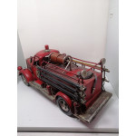 Vintage Kırmızı Eski  İtfaiye Arabası