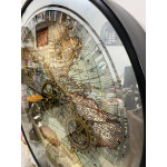 Çarklı Dünya Duvar Saati