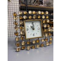 Masa Üstü Taşlı Saat 20x21cm Masa Üstü Taşlı Saat 20x21cm