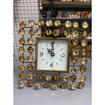 Masa Üstü Taşlı Saat 20x21cm