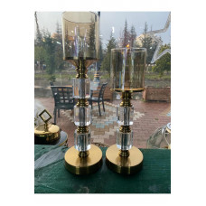 Kristal 2 li Şamdan