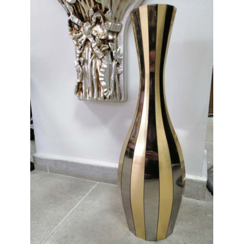 Pleksi Kaplama Gold Vazo 58CM Pleksi Kaplama Gold Vazo 58CM