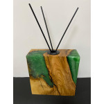 Biossy Zeytin Ağacı Ve Epoksi Karışımı Oda Koku Şişesi 19*18,5 cm