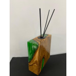 Biossy Zeytin Ağacı Ve Epoksi Karışımı Oda Koku Şişesi 19*18,5 cm