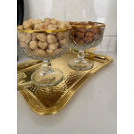 51749 Elysia Golden Touch Ayaklı Kase 2 Li