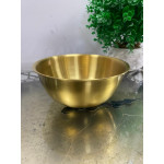 Gold Metal Paslanmaz Çelik Derin Çukur Kase Ölçekli 800 ml