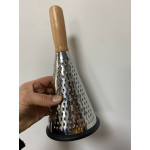 Lale Ahşap Saplı Konik Rende Küçük Boy 24cm