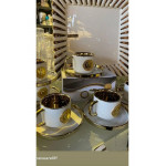 Lüx Porselen Lira Fincan Takımı