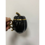 Lvn Kabak Porselen Kapaklı Kupa