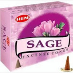 Sage (Adaçayı) Konik Tütsü 10’lu Paket