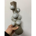 Seramik Salkım Mumluk 10*9.5*26 cm