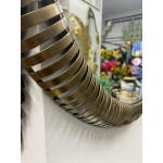 Antik Yuvarlak Burgulu Ayna 90*5*90 cm