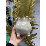 Seramik Kuşlu Vazo 17*19*16 cm