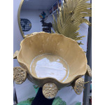 Nature Seramik Lotus Meyvelik Büyük 38x40x15 cm