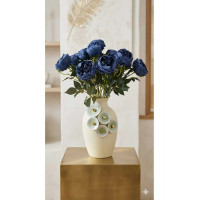 Lyon Çiçekli Metal Vazo 19*18*36.5 cm Lyon Çiçekli Metal Vazo 19*18*36.5 cm